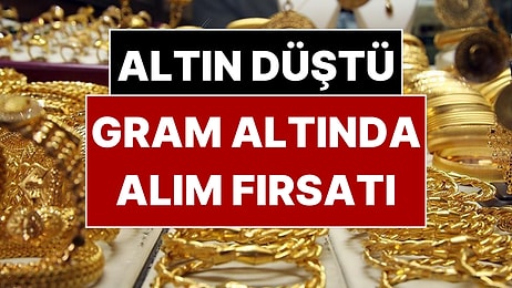 Altın Fiyatları Neden Düştü? İslam Memiş Gram Altında Alım Fırsatını Açıkladı