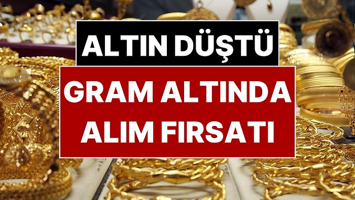 Altın Fiyatları Neden Düştü? İslam Memiş Gram Altında Alım Fırsatını Açıkladı
