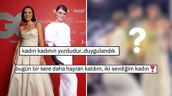 Şükran Ovalı'nın Ödül Alan Sinem Ünsal'a Sahnedeki Küçük Jesti "Kadın Kadının Yurdudur" Dedirtti
