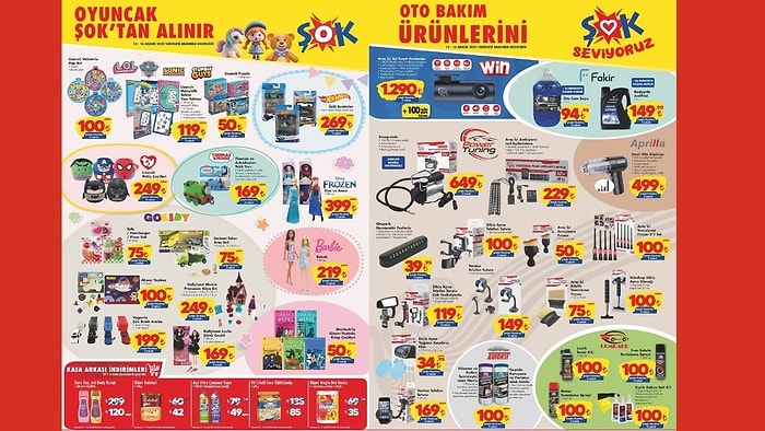 ŞOK'a Oto Bakım Ürünleri Geliyor! 13 Aralık 2025 ŞOK Aktüel Ürünler Kataloğu