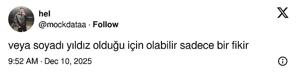 Basit bir öneri de geldi.