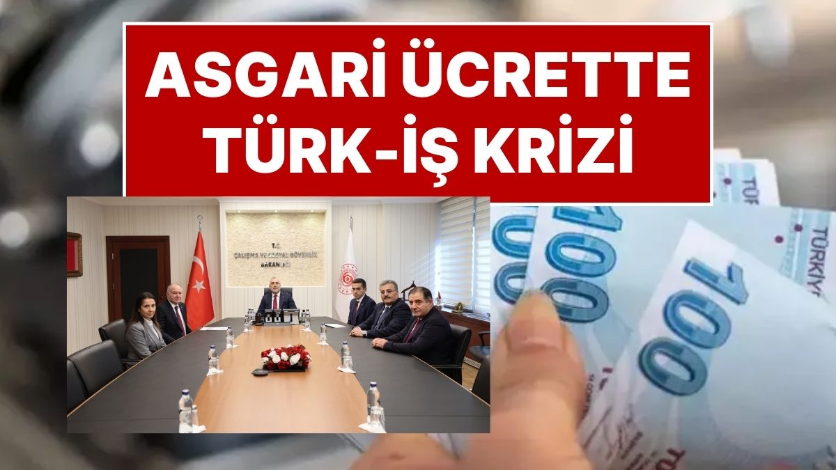Asgari Ücret Tespit Komisyonu Toplandı: TÜRK-İŞ, Asgari Ücret Komisyonu’na Katılmama Gerekçesini İletti