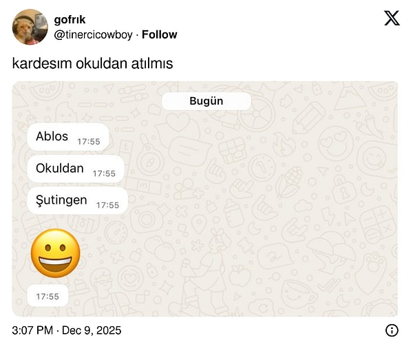 Ortamı çok iyi yumuşatmış.