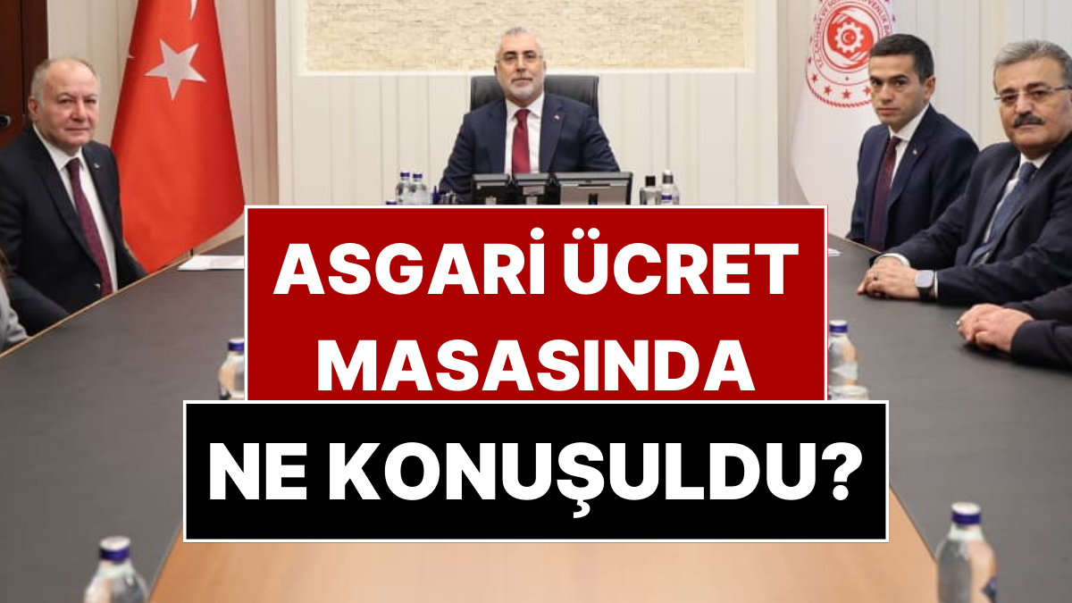 Asgari Ücret 2026 Zam Maratonu Resmen Başladı! Asgari Ücret Toplantısında Neler Oldu?