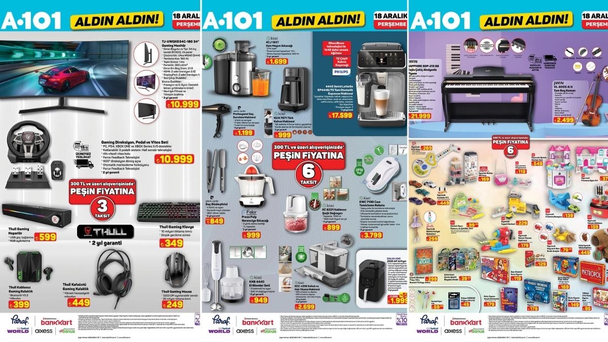 A101'e Cam Temizleme Robotu Geliyor! 18 Aralık 2025  Aldın Aldın Kataloğu