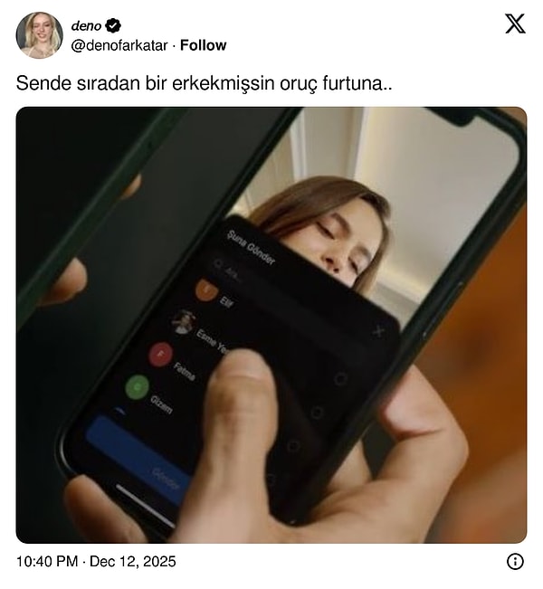 Oruç bu hafta da gündemden düşmedi…