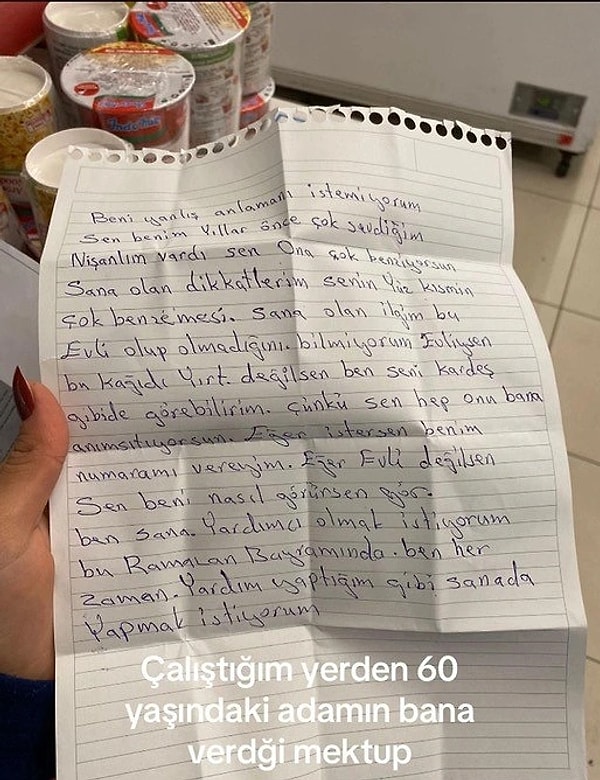 İşyerinde aldığı mektupla 'sarsılan' X kullanıcısı...