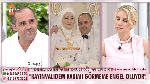 Esra Erol’da programına katılan Yılmaz adlı bir adamın sözleri herkesi şaşkına çevirdi.