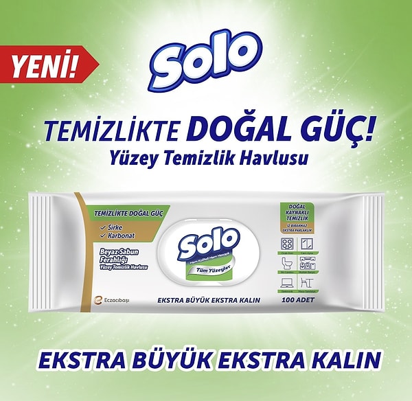 Solo, Selpak, Uni Baby markalarında 500 TL'ye %20 indirimi kaçırmayın!