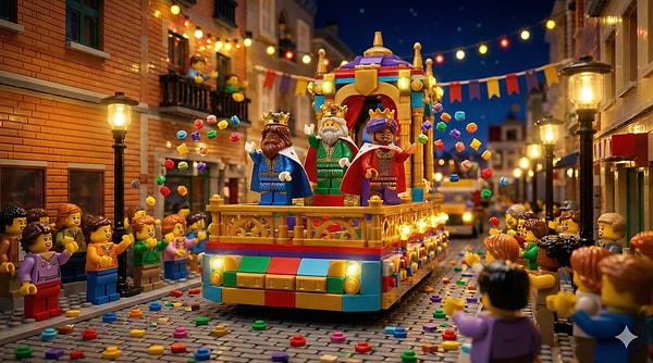 7. Madrid, İspanya: Los Reyes Magos (Üç Bilge Kral) ile en büyülü geceyi yaşıyorlar!