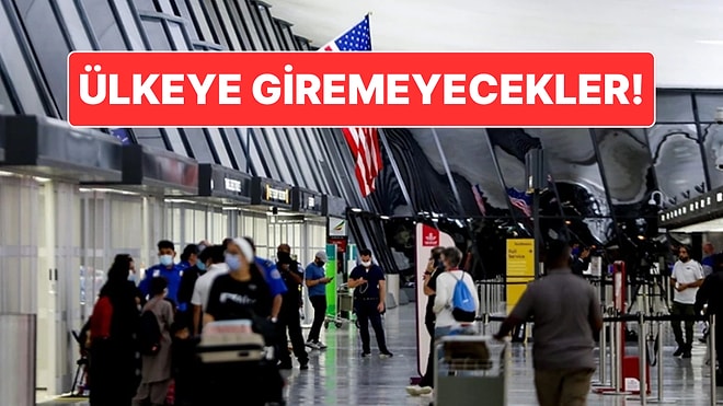 ABD, Suriye ve Filistin Vatandaşlarına da Seyahat Yasağı Getirdi