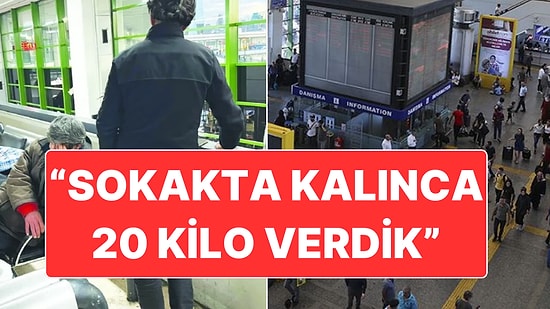 Otogar Evleri Olmuş: Geçim Sıkıntısı Yaşayan Vatandaşlar AŞTİ’yi Mesken Tuttu