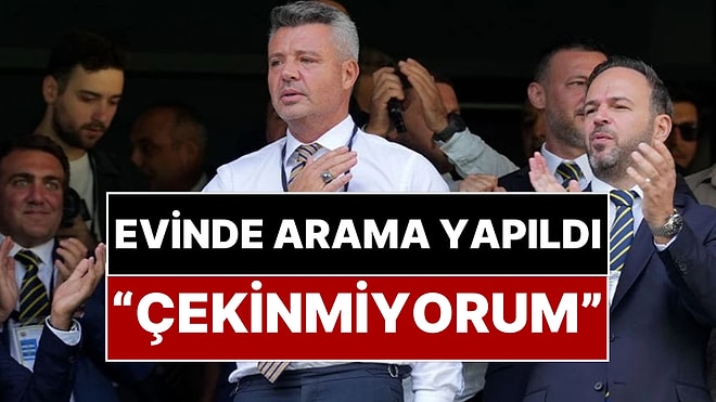 İfadeye Çağrılan, Evinde Arama Yapılan Fenerbahçe Başkanı Sadettin Saran’dan İlk Açıklama