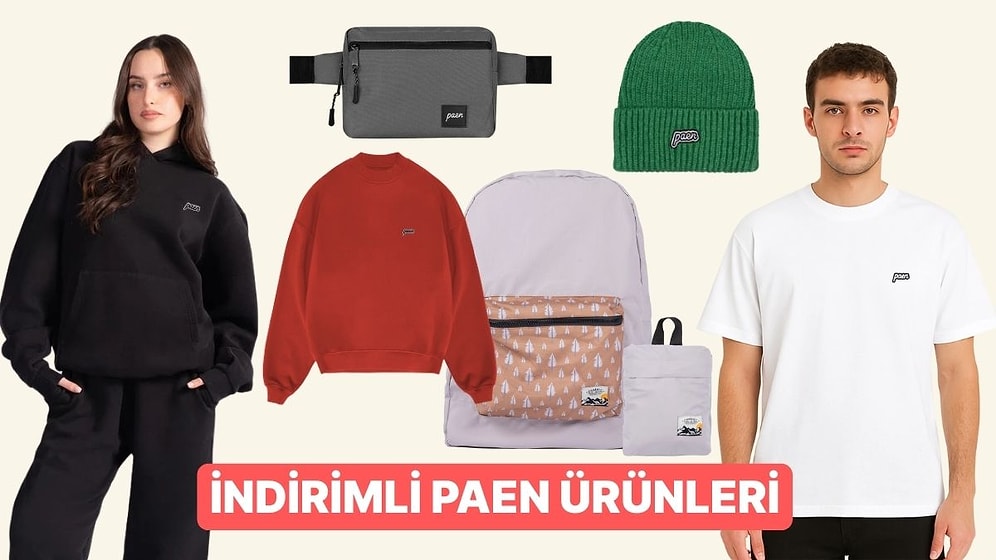 Çantadan Sweat’e Giyimde Günlük Şıklığı Garantileyen İndirimli Paen Ürünleri