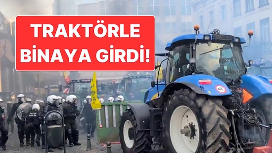 Avrupalı Çiftçiler Eylemde: Avrupa Parlamentosu Önü Savaş Alanına Döndü