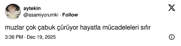 Bu hafta muzlara biraz sinirliyiz.