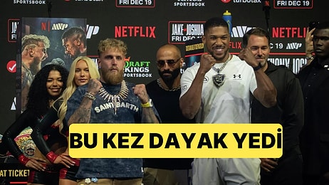 Jake Paul Bu Kez Sert Kayaya Çarptı: Anthony Joshua, Jake Paul'ün Çenesini Kırdı