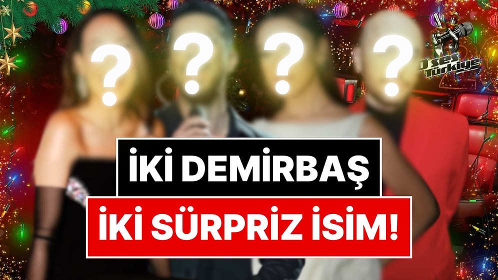O Ses Türkiye Yılbaşı Jürileri Belli Oldu: Daha Önce Hiç Jüri Olmayan İki Sürpriz İsim Var!