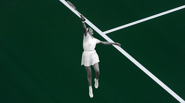 BONUS: Toplamda 62 kupa ile tenis tarihinin en büyük rekortmeni Margaret Court!