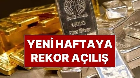 22 Aralık Pazartesi Altın Fiyatı: Altın Fiyatı da Gümüş Fiyatı da Yeni Haftaya Rekorla Başladı