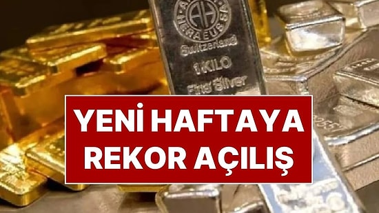 22 Aralık Pazartesi Altın Fiyatı: Altın Fiyatı da Gümüş Fiyatı da Yeni Haftaya Rekorla Başladı