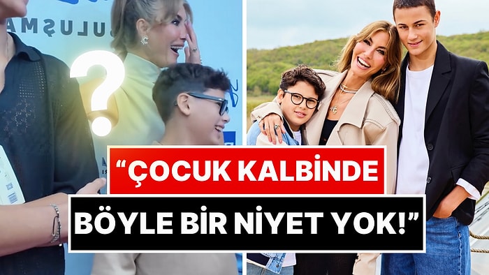 Çağla Şıkel'den Oğlu Uzay'la İlgili Yersiz Yoruma Kapak Gibi Cevap!