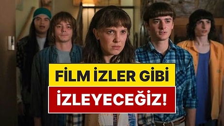 Film İzler Gibi İzleyeceğiz: Stranger Things'in Final Sezonunun 2. Kısım Bölüm Süreleri Açıklandı