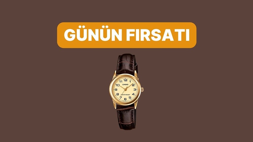 Günün Fırsatı: Sade Tasarımıyla Her Kombine Uyum Sağlayan Casio Kol Saati İndirimde!