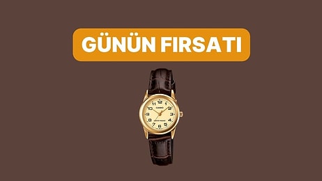 Günün Fırsatı: Sade Tasarımıyla Her Kombine Uyum Sağlayan Casio Kol Saati İndirimde!
