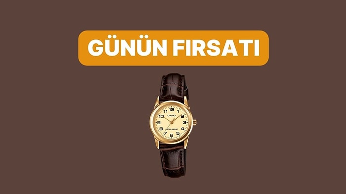 Günün Fırsatı: Sade Tasarımıyla Her Kombine Uyum Sağlayan Casio Kol Saati İndirimde!