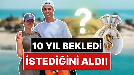 Cristiano Ronaldo'dan Teklif İçin 10 Yıl Bekletip Kaşıkçı Elması Verdiği Georgina'ya Milyonlarca Dolarlık Jest