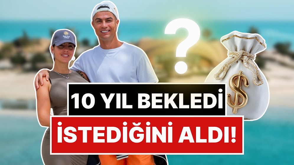 Cristiano Ronaldo'dan Teklif İçin 10 Yıl Bekletip Kaşıkçı Elması Verdiği Georgina'ya Milyonlarca Dolarlık Jest