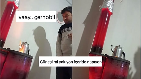 Nükleer Reaktör Gibi Çalışan Soba Yorum Yağmuruna Tutuldu