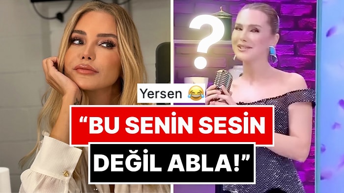 Ece Erken'in "Yapay Zeka Kullanmadan" Çıplak Sesiyle Söylediğini İddia Ettiği Şarkı Alay Konusu Oldu!