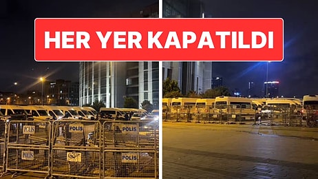 Çağlayan Adliyesi’nde Sadettin Saran Önlemi: Polis Adliyeyi TOMA’larla Çevirdi
