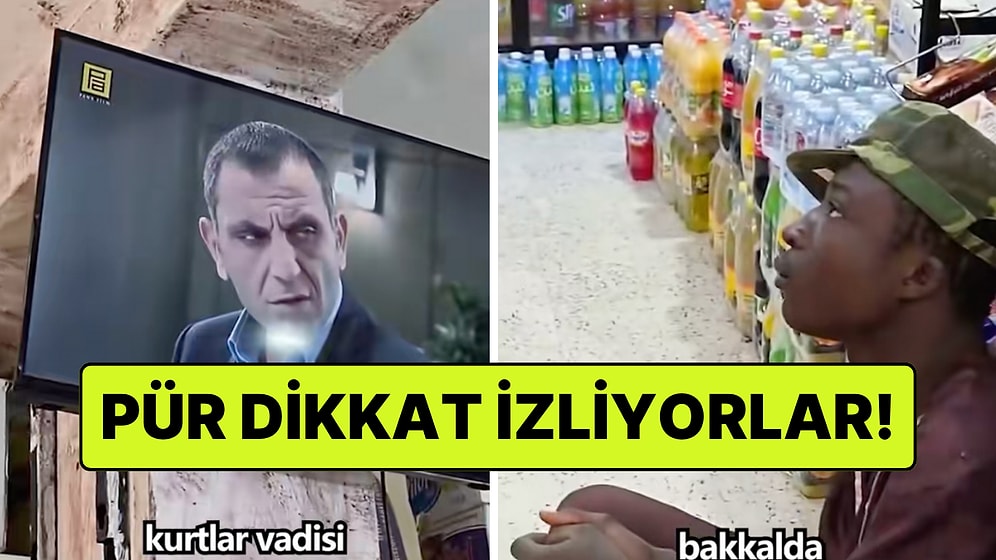 Cezayir'e Giden Gezgin, Bakkalda Kurtlar Vadisi İzlendiğini Yayınladı