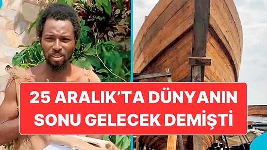 25 Aralık’ta Dünyanın Sonunun Geleceğini Söyleyen Ebo Noah, Tufanın Ertelendiğini Açıkladı