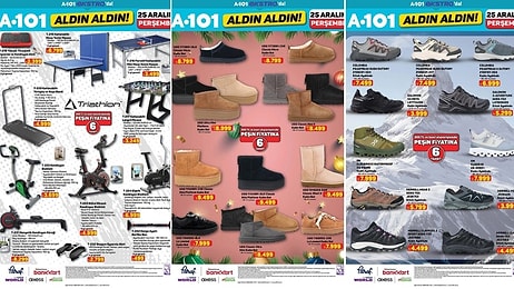 A101'e Columbia ve Salomon Ayakkabılar Geliyor! 25 Aralık 2025 İnternete Özel Aldın Aldın Kataloğu
