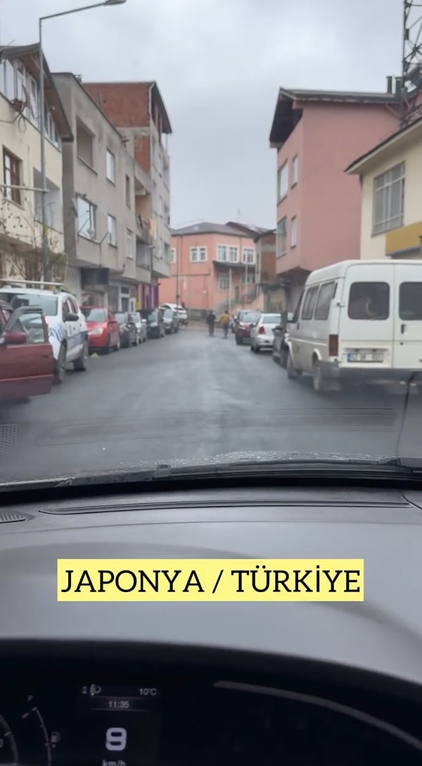 Japonya ile Türkiye arasındaki kültür farklarını anlatan videolara alışığız ama bu kez konu otopark kültürü.