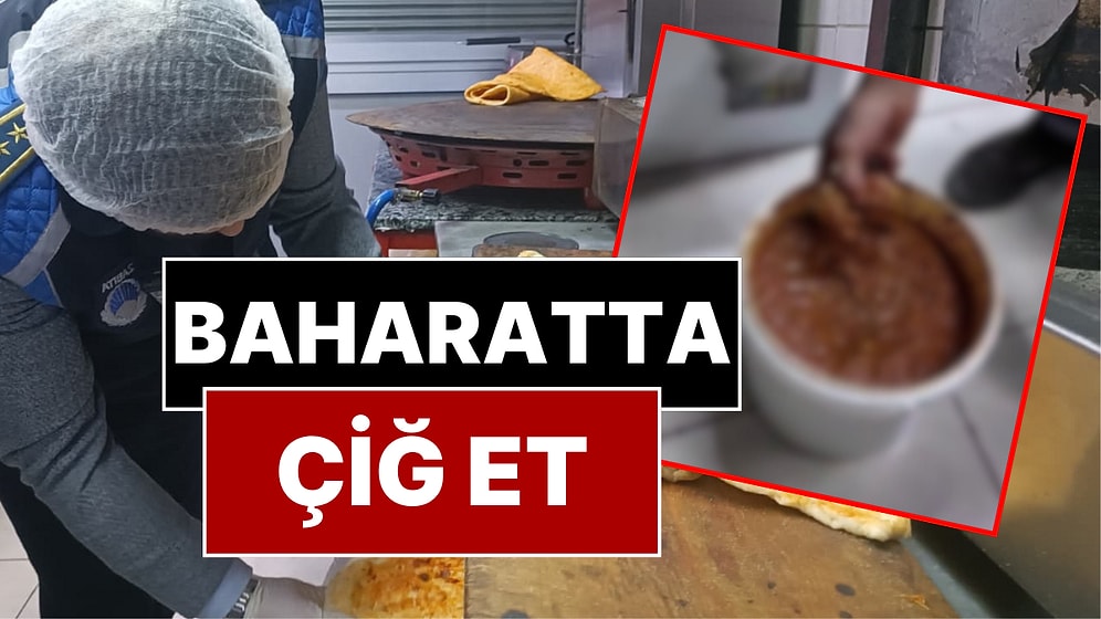 Gıdada Görülmemiş Hile: Baharatın İçinden Çiğ Et Çıktı