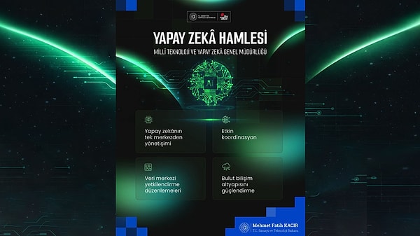 Yeni genel müdürlük, veri merkezi ve bulut bilişim altyapısını güçlendirmeyi hedefliyor