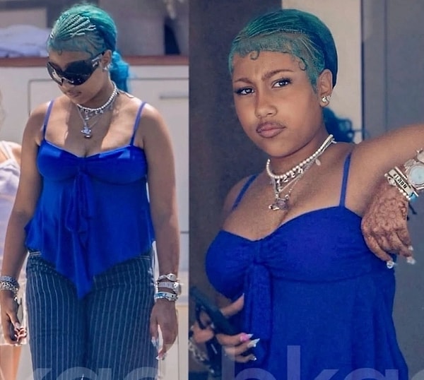 2013 doğumlu North, tıpkı babası gibi müzikle ilgilenmesiyle dikkat çekerken; aynı zamanda Kim Kardashian’ın stilini fazlasıyla taşıyor.