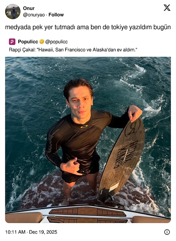 Medya yazmaz bunları...