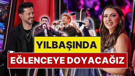 O Ses Türkiye Yılbaşı Özel Çekimlerinden İlk Kez Göreceğiniz Fotoğraflar Yayınlandı