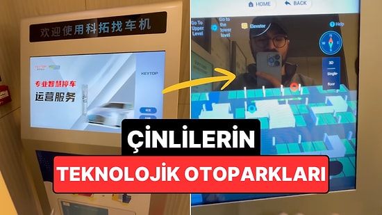 Türk İçerik Üreticisi Çin'deki Bir AVM Otoparkının Son Derece Akıllı Sistemini Anlattı