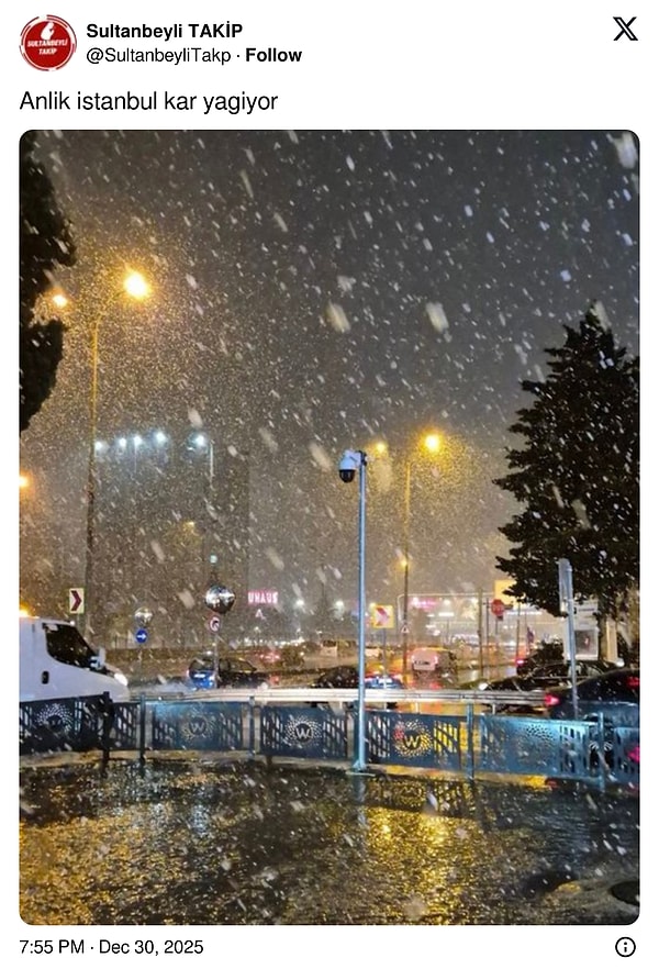 Farklı semtlerden görüntüler gelmeye başladı.