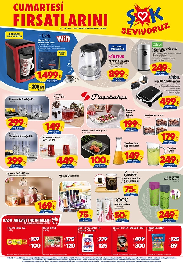 Fakir Kişisel Filtre Kahve Makinesi 1.499 TL