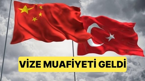 2 Ocak'tan İtibaren Çin Vatandaşlarına Vize Muafiyeti Getirildi