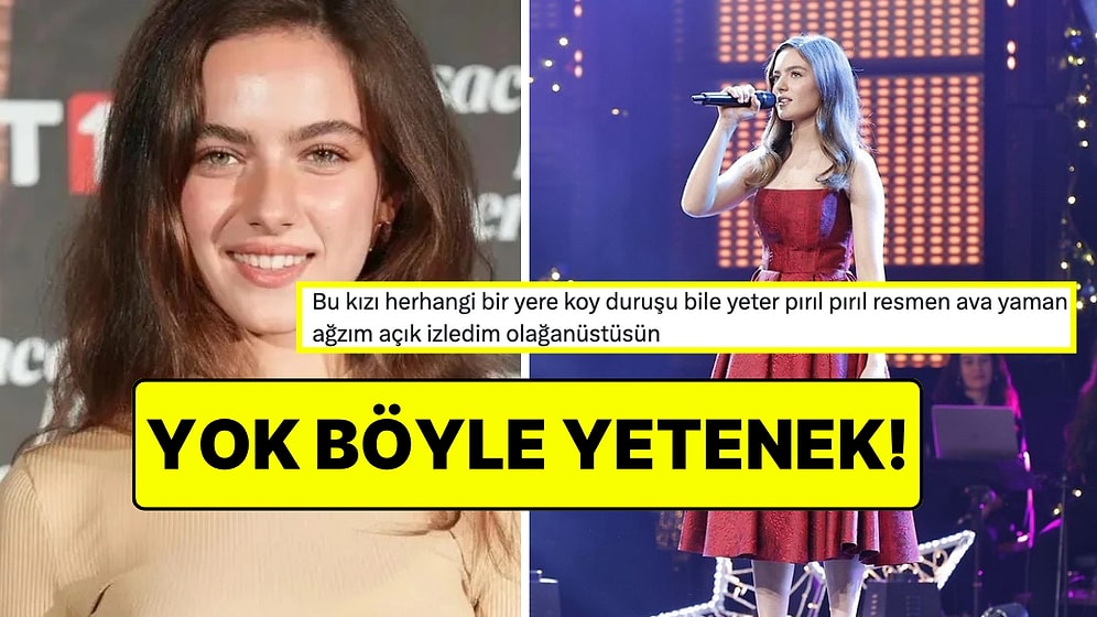Ayakta Alkışlandı: Taşacak Bu Deniz'in Eleni'si Ava Yaman O Ses Türkiye Yılbaşı'na Damga Vurdu
