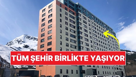 Tüm Şehrin Komşunuz Olduğunu Düşünün: Bu Şehirde Herkes Aynı Binada Yaşıyor